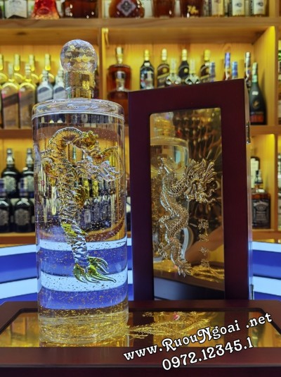 Rượu Vodka Rồng 23 Carat 1L